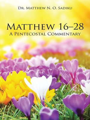 cover image of Matthew 16-28